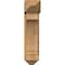 Ekena Millwork Imperial Arts and Crafts Rough Sawn Bracket w/ Offset Brace, Western Red Cedar, 8"W x 22"D x 34"H BKT0806X22X34IMP03RWR - alternate 4